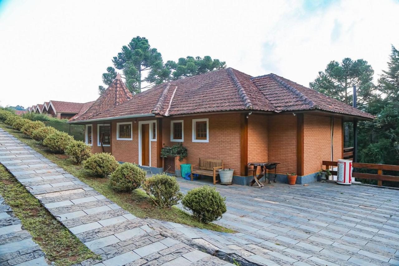 Chale Belga Em Condominio - 1,2 Km Do Centro Turistico Capivari Campos do Jordão Exterior photo